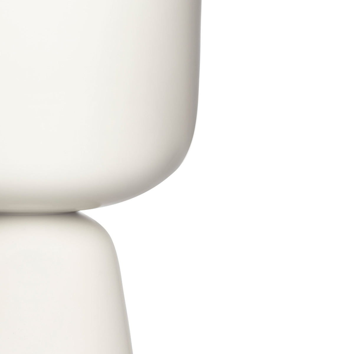 Nappula Blumentopf 400x245mm Weiß - Nappula plant pot 400x245mm white