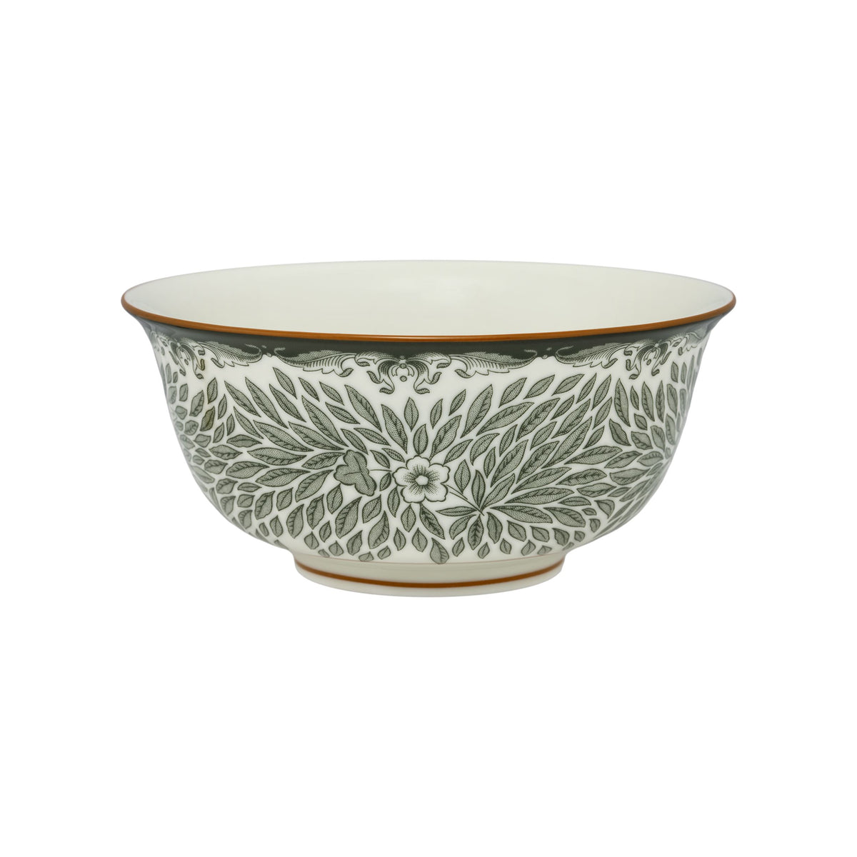 Ostindia Floris skål 50cl grön - Ostindia Floris bowl 50cl green