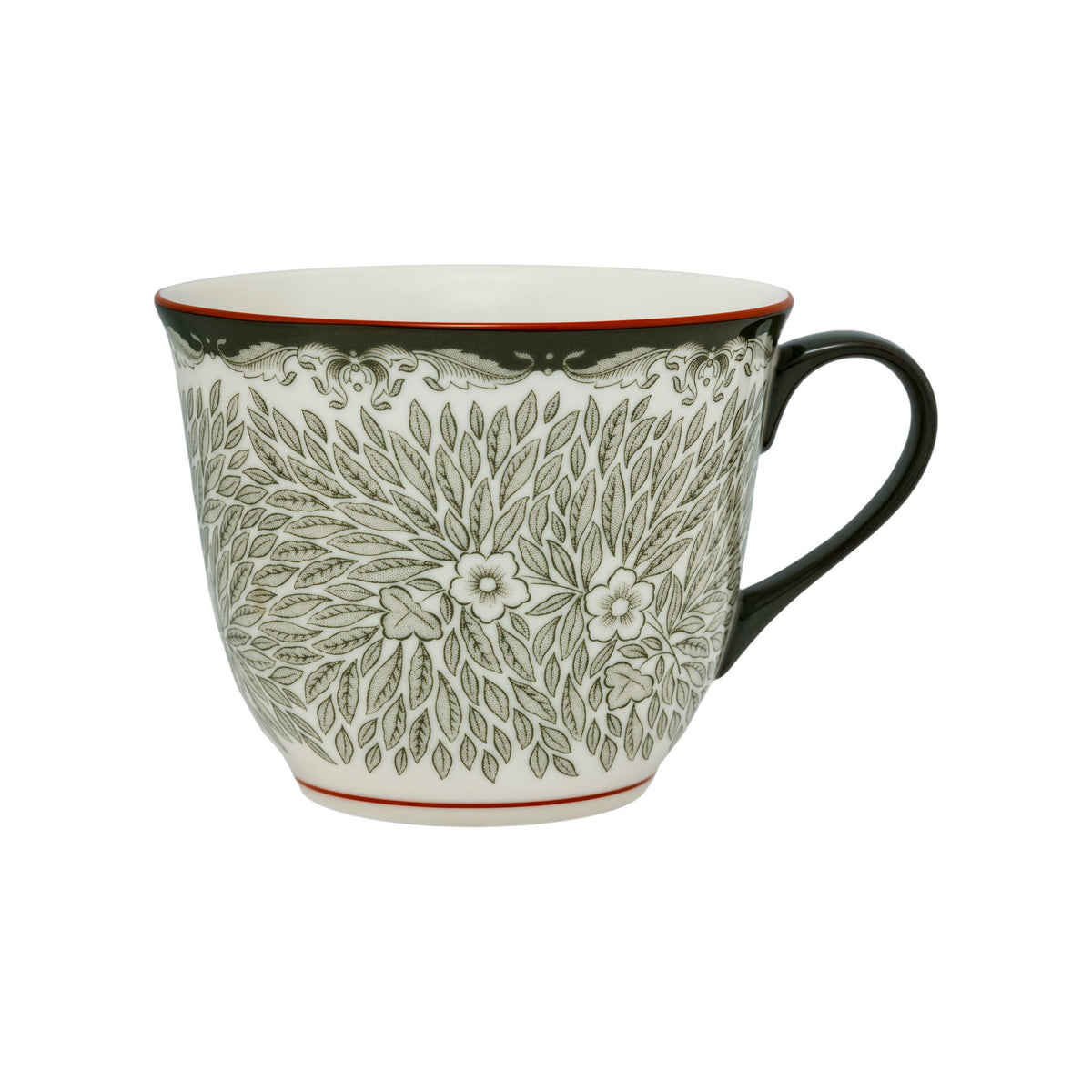 Ostindia Floris mugg 40cl grön - Ostindia Floris mug 40cl green