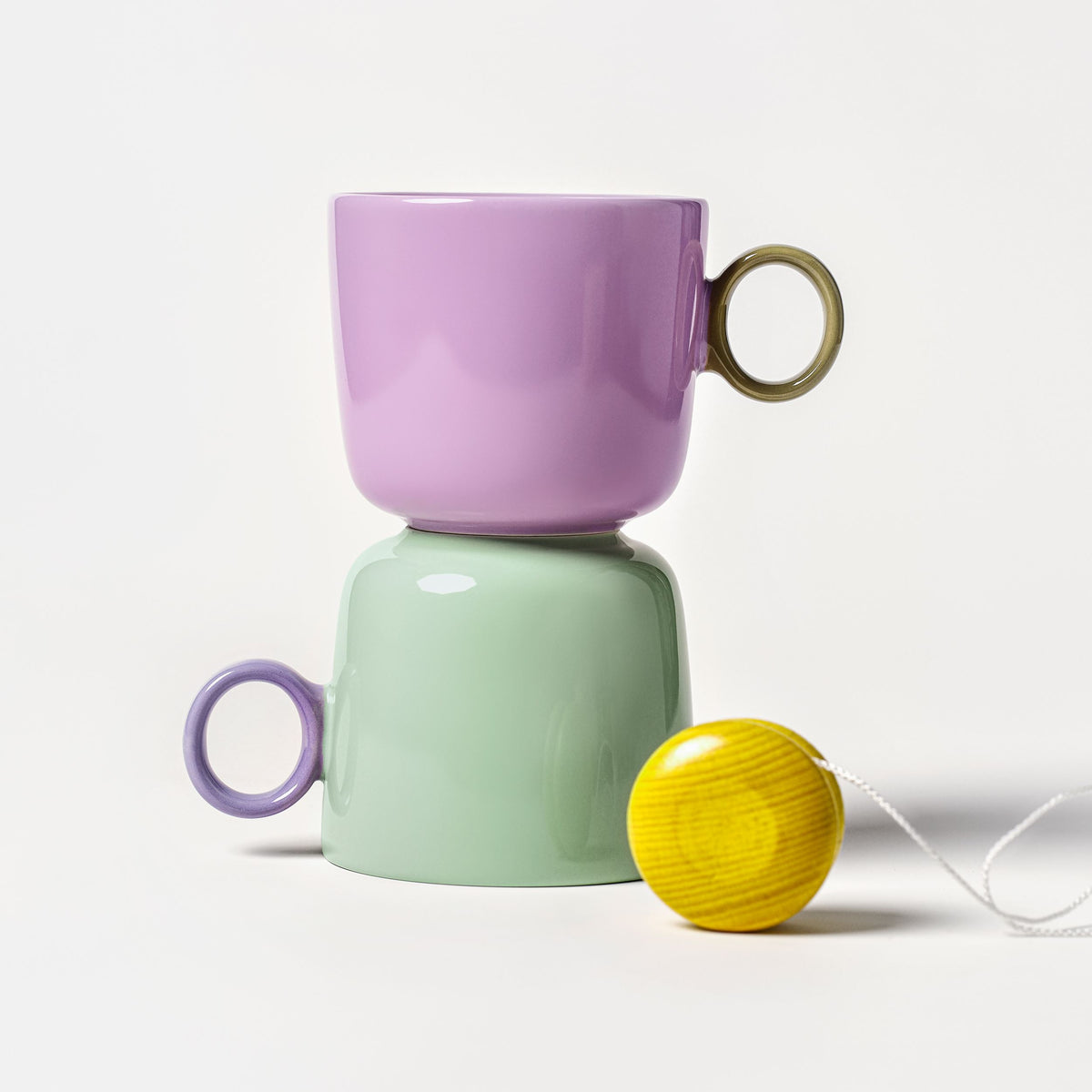 Play muki 0,35l lila-oliivi - Play mug 0,35l lilac-olive