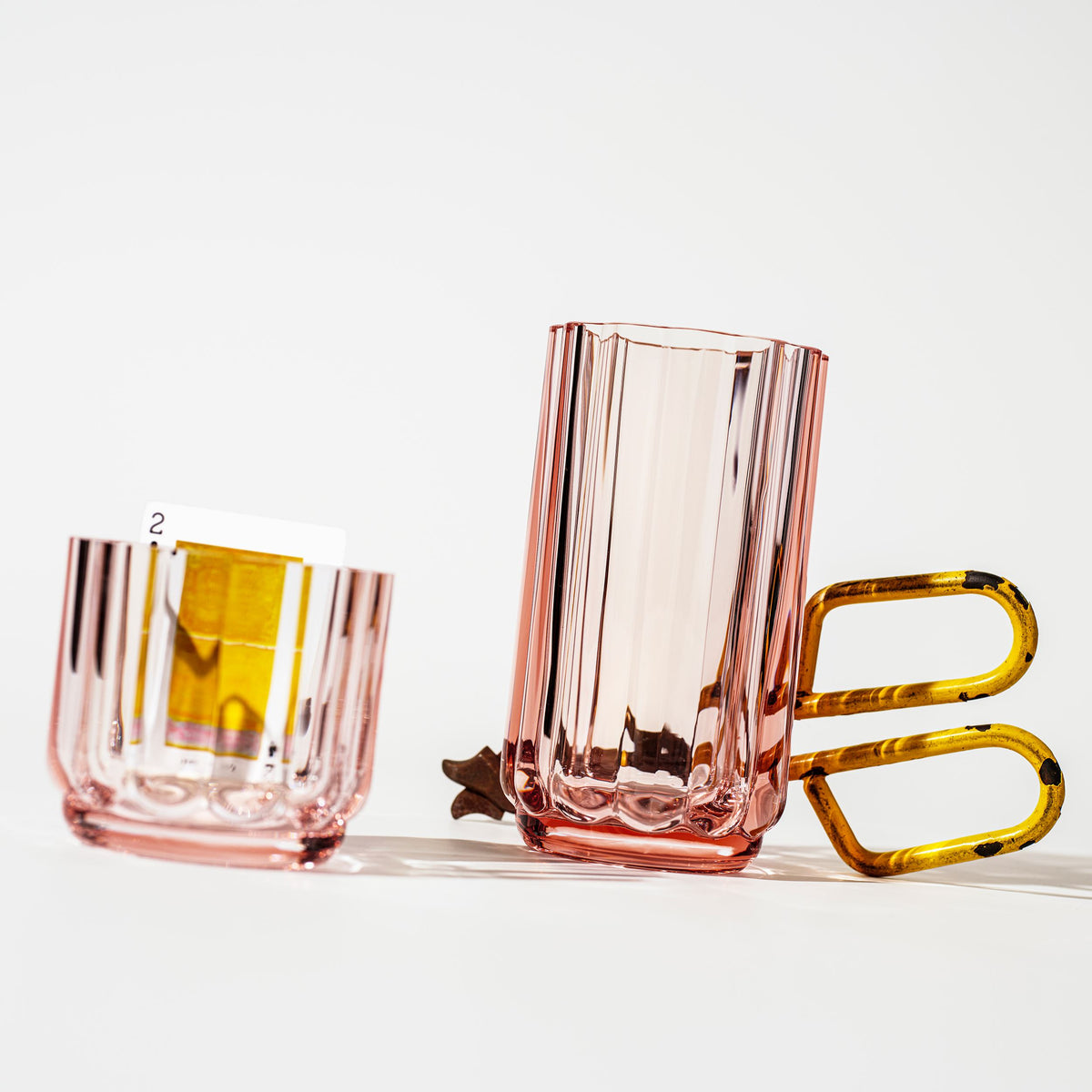 Play vase 180mm salmon pink