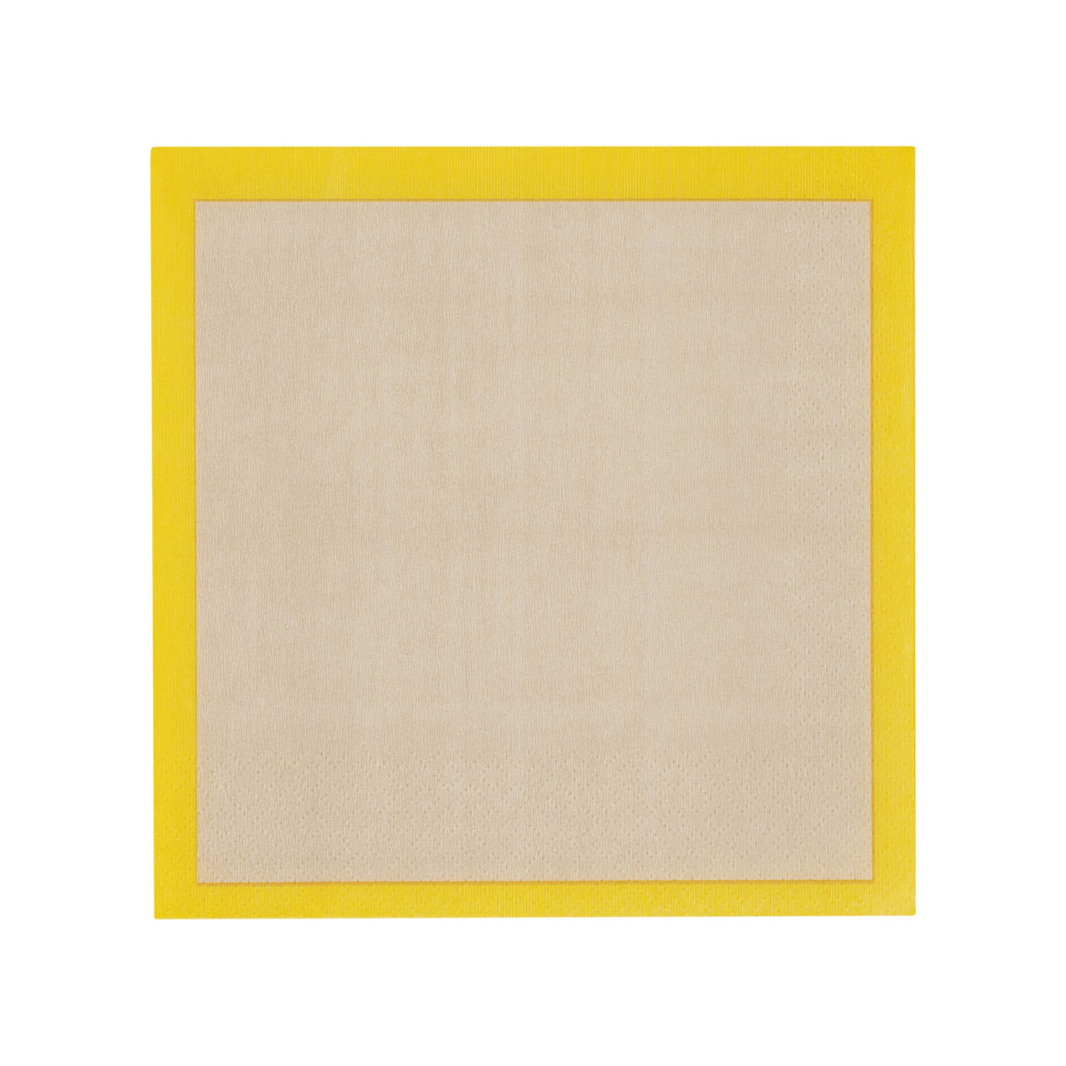 Play paper napkin 33x33cm beige-yellow - Play paper napkin 33x33cm beige-yello