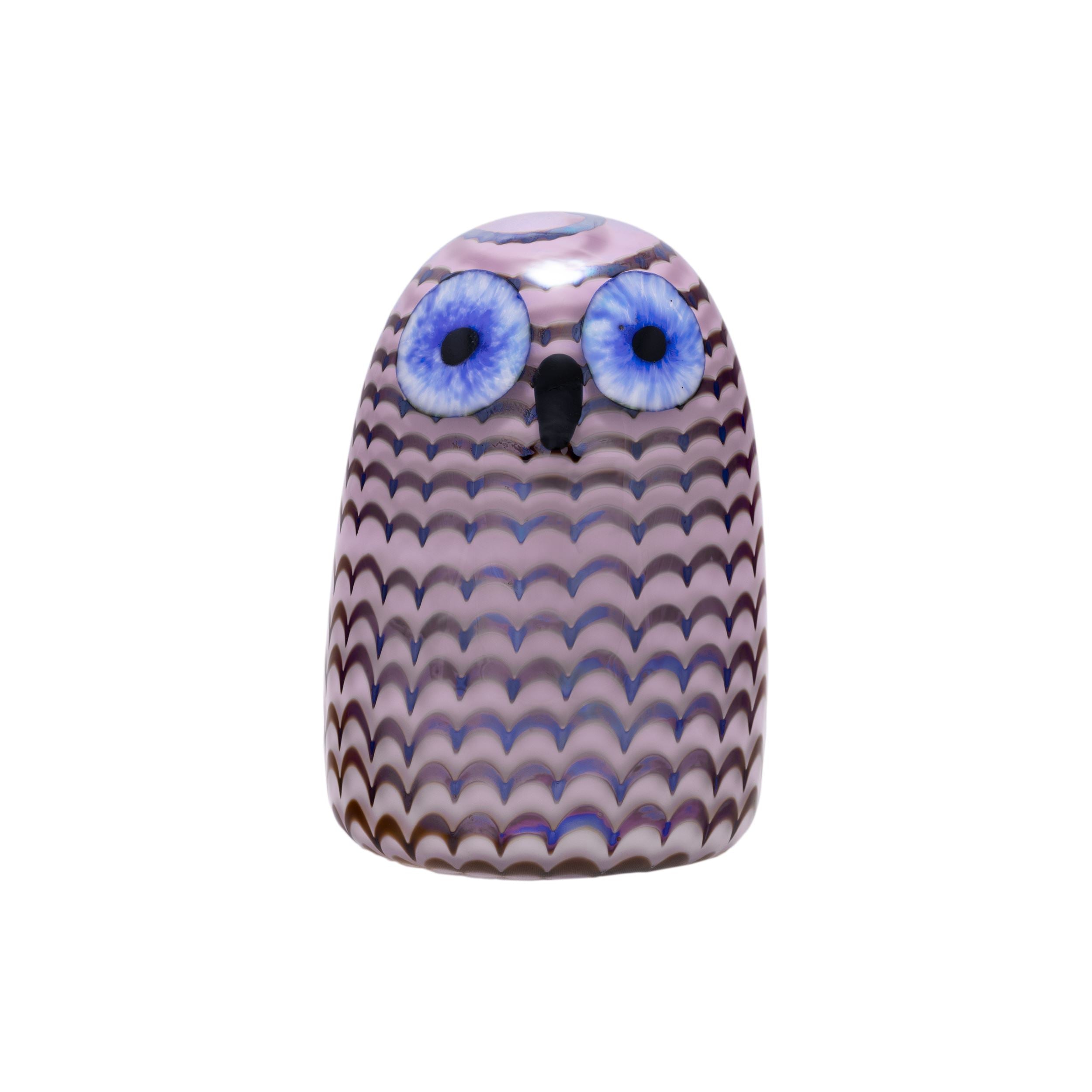 置物 Birds by Toikka Owlet Birds by Toikka Owlet 75x105mm light lilac | Iittala