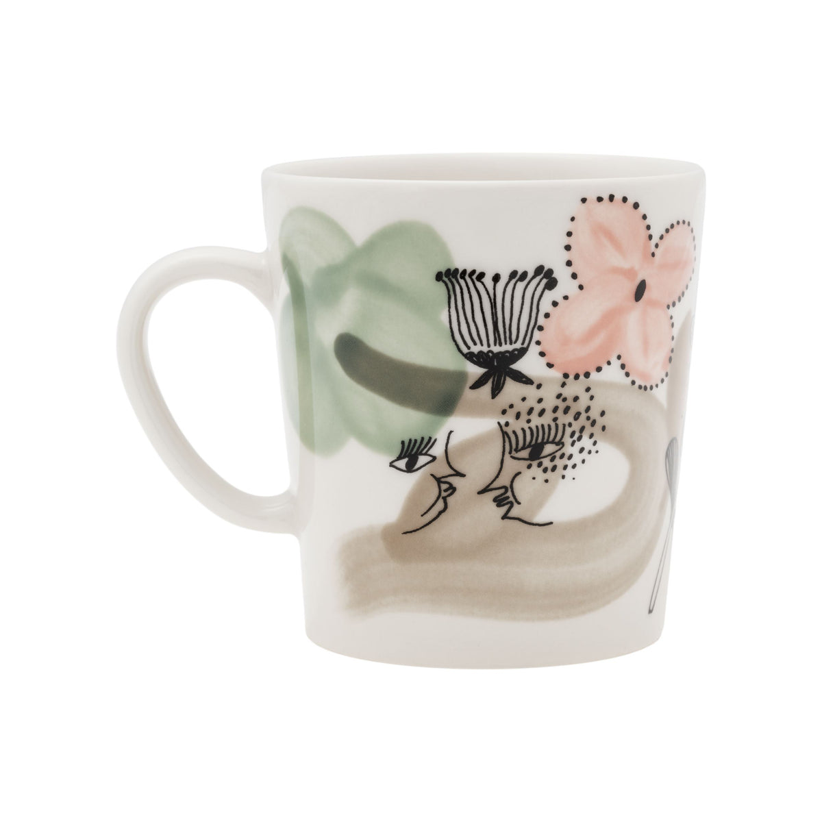 Kukkamaa mug 0,3L green