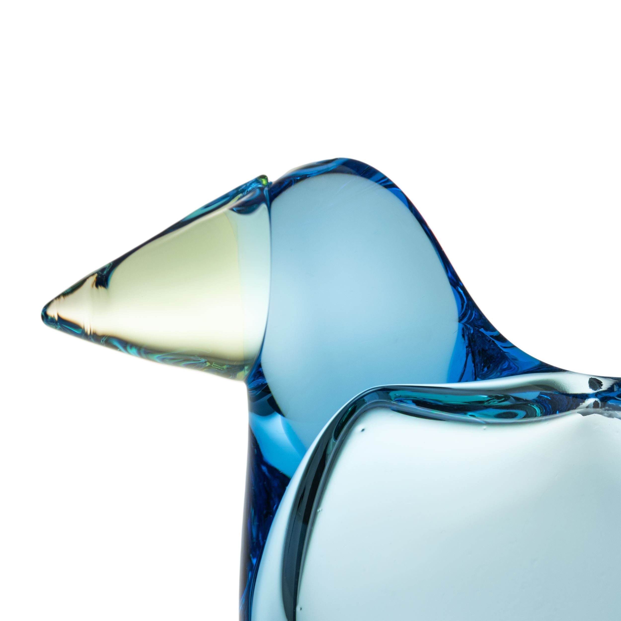 Birds by Toikka Flycatcher 95x60mm sky blue-apple green | Iittala