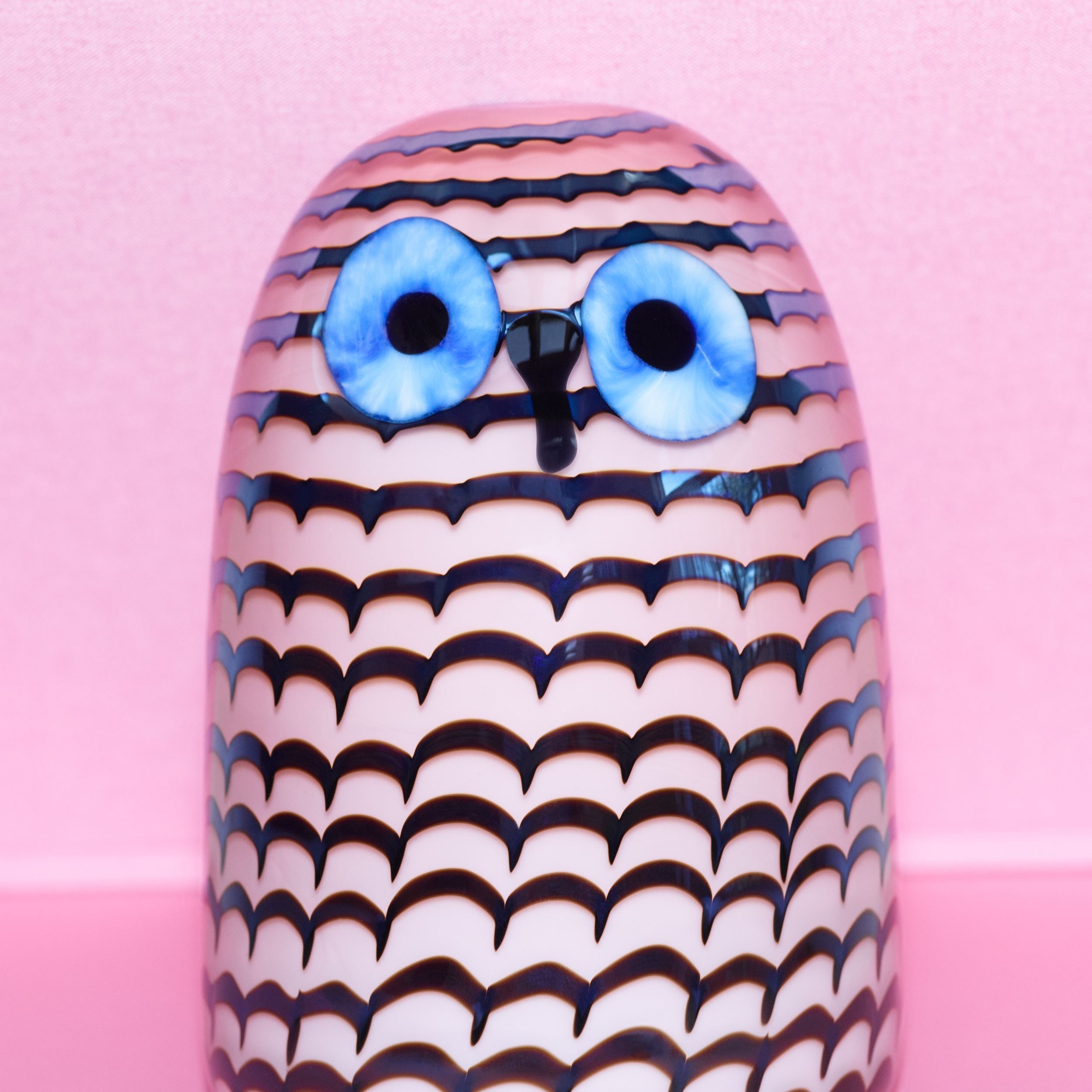 Birds by Toikka Owlet 75x105mm salmon pink | Iittala