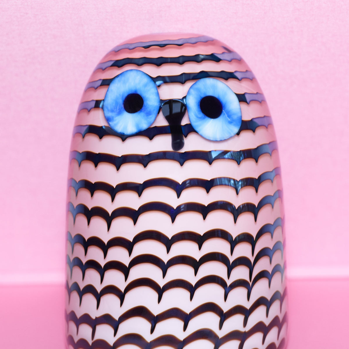 Birds by Toikka Pikkupöllö 75x105mm lohenpunainen - BBT Owlet 75x105mm salmon pink
