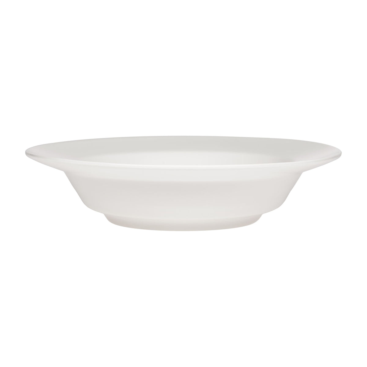 Mainio deep plate 22cm white - Mainio plate deep 22cm with rim white