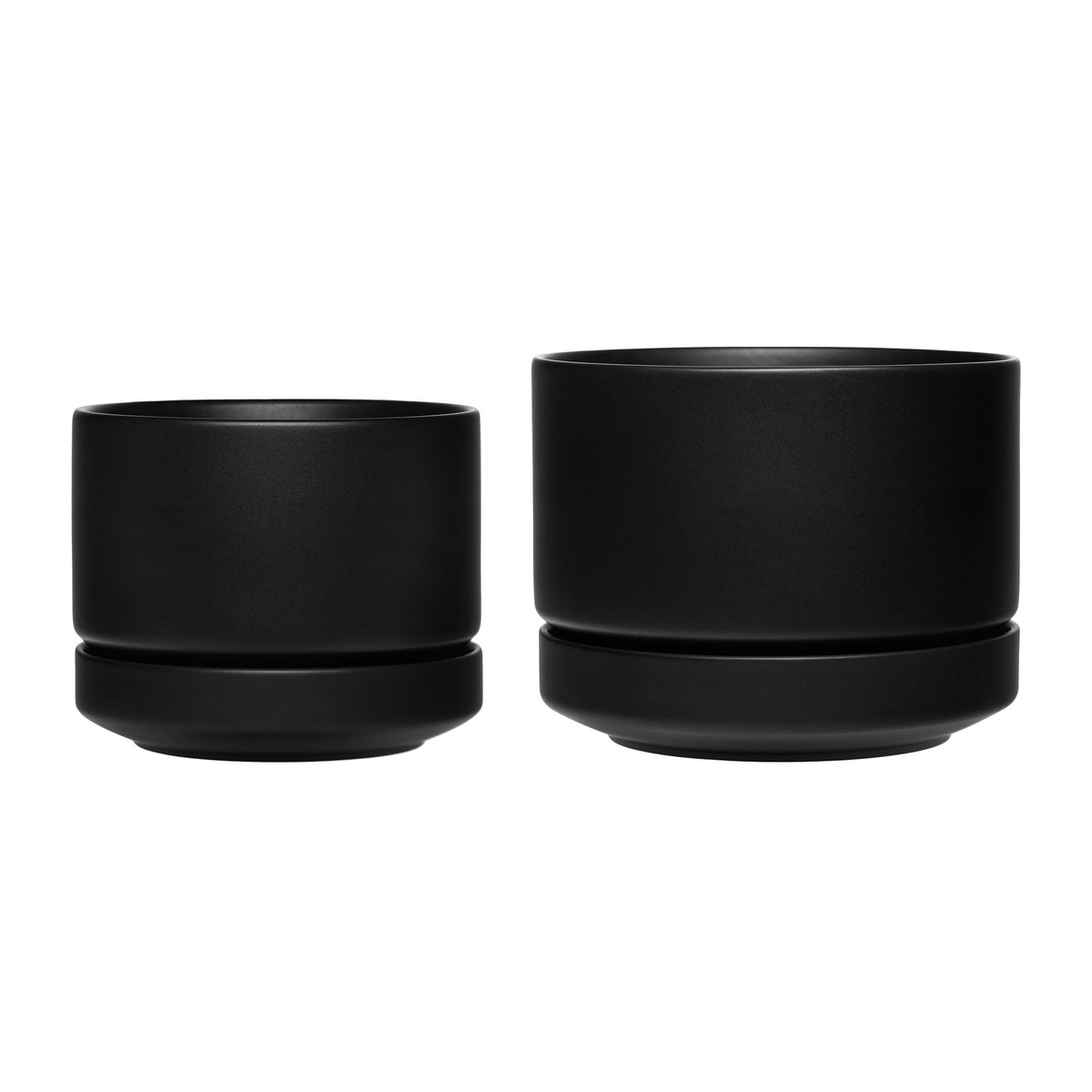 Arabia plant pot SN 16cm matte black - Arabia plant pot SN 16cm black matt