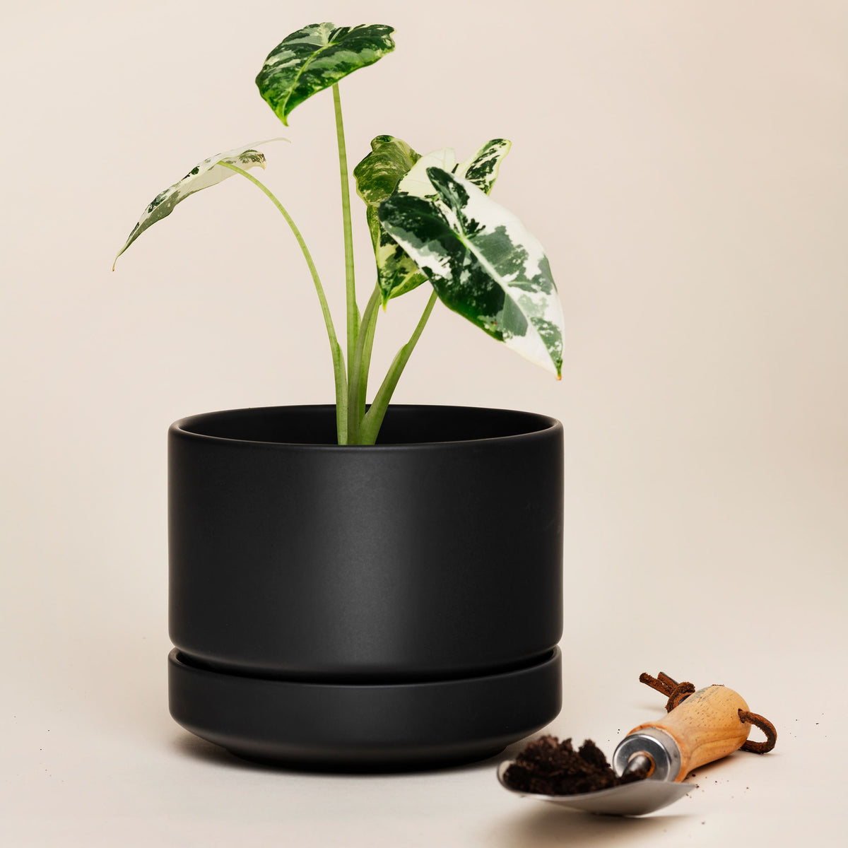 Arabia plant pot SN 16cm matte black - Arabia plant pot SN 16cm black matt