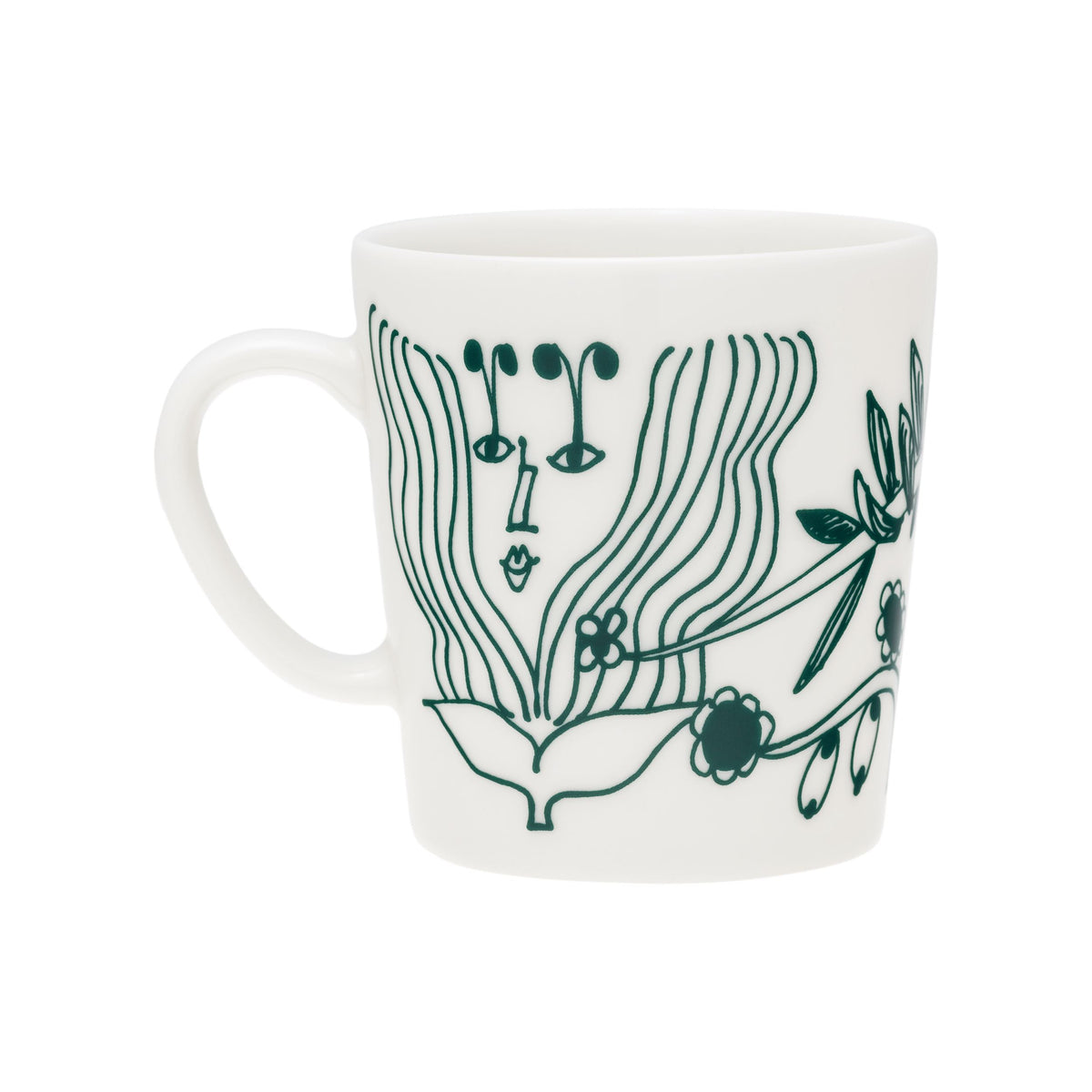 Puutarhurit mug 0,3L dark green
