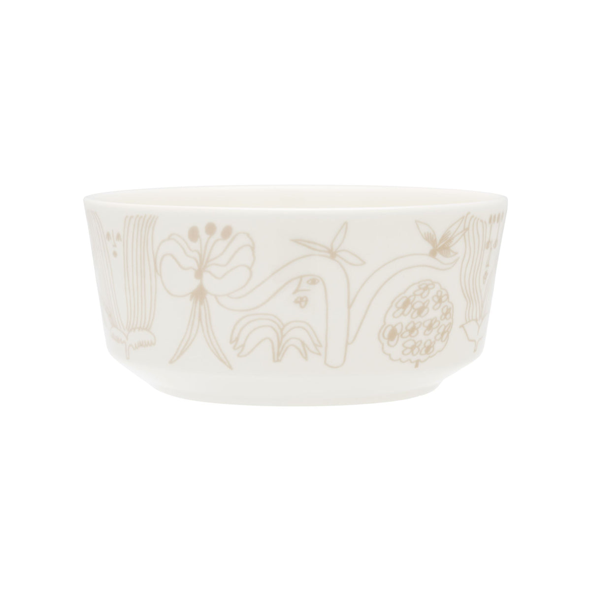 Puutarhurit bowl 13cm beige