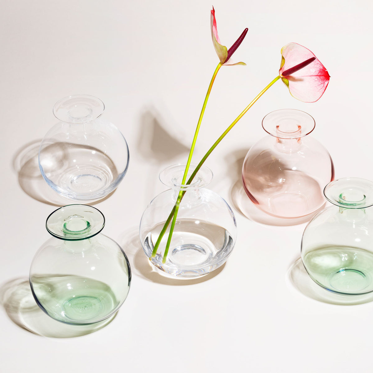 Vuokko maljakko 180mm vaaleanvihreä - Vuokko vase 180mm light green