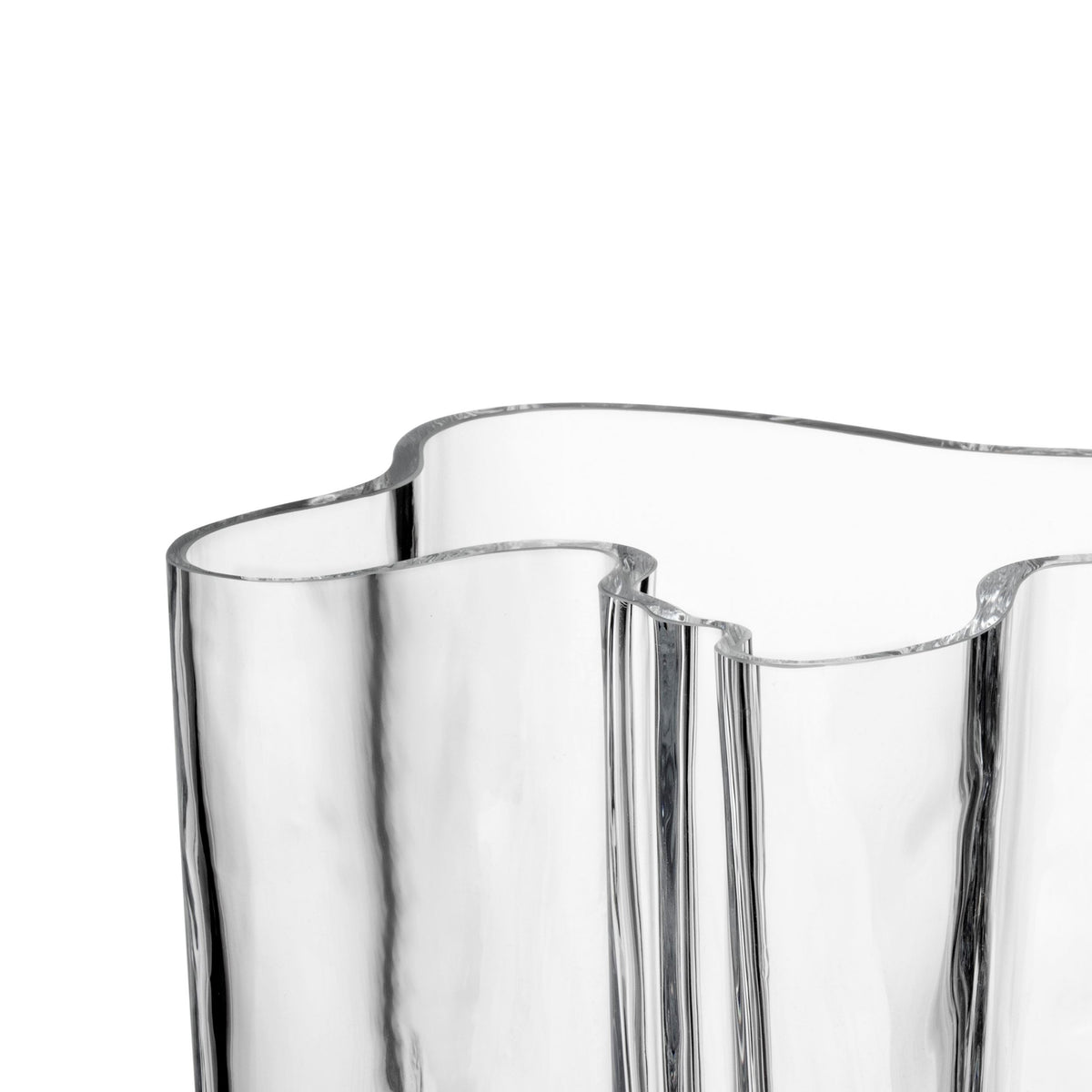 Aalto vase 200mm clear wm