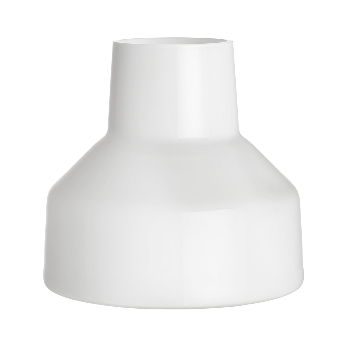 Solare vaas laag 220 x 200 mm wit - Solare vase low 220x200 white