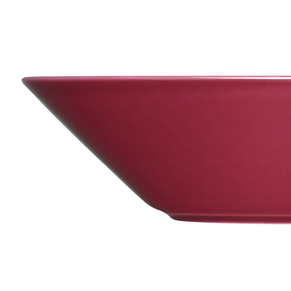 Teema plate deep 21cm cherry