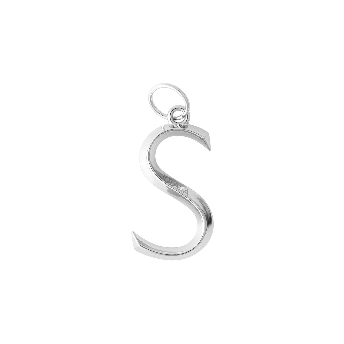 Iittala riipus kirjain S 5cm Metalli - Iittala letter charm S 5cm metal