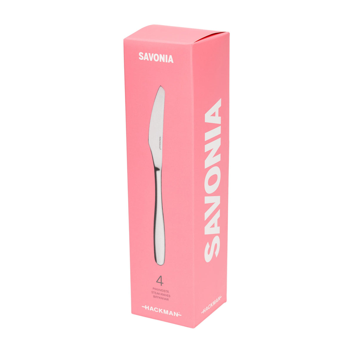Savonia steak/pizza knives 4-pack - Savonia steak/pizza knives 4pc promo