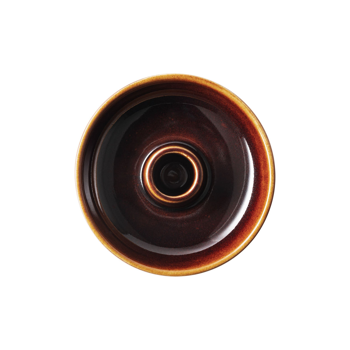 Kirnu candleholder 11x3,5cm brown