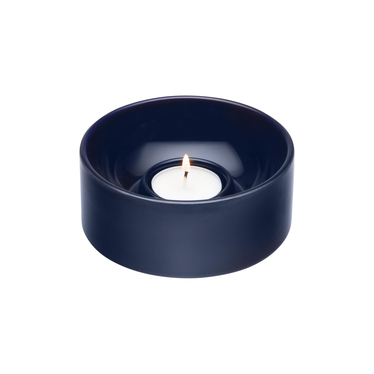 Kirnu tealight candleholder 11x5cm blue