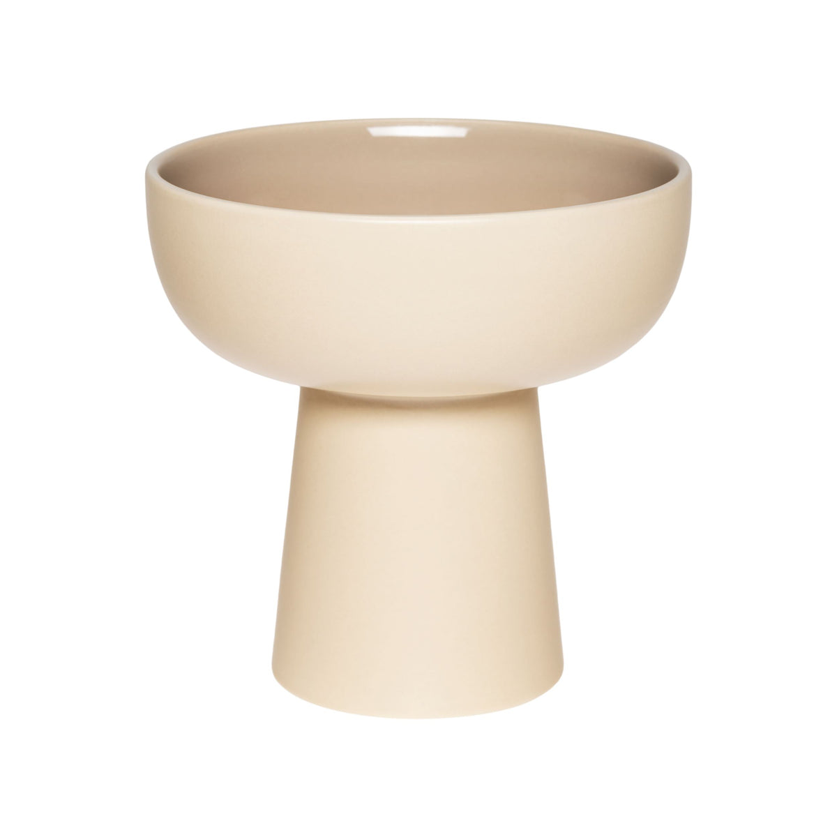 Kirnu decorative bowl 16x16cm beige