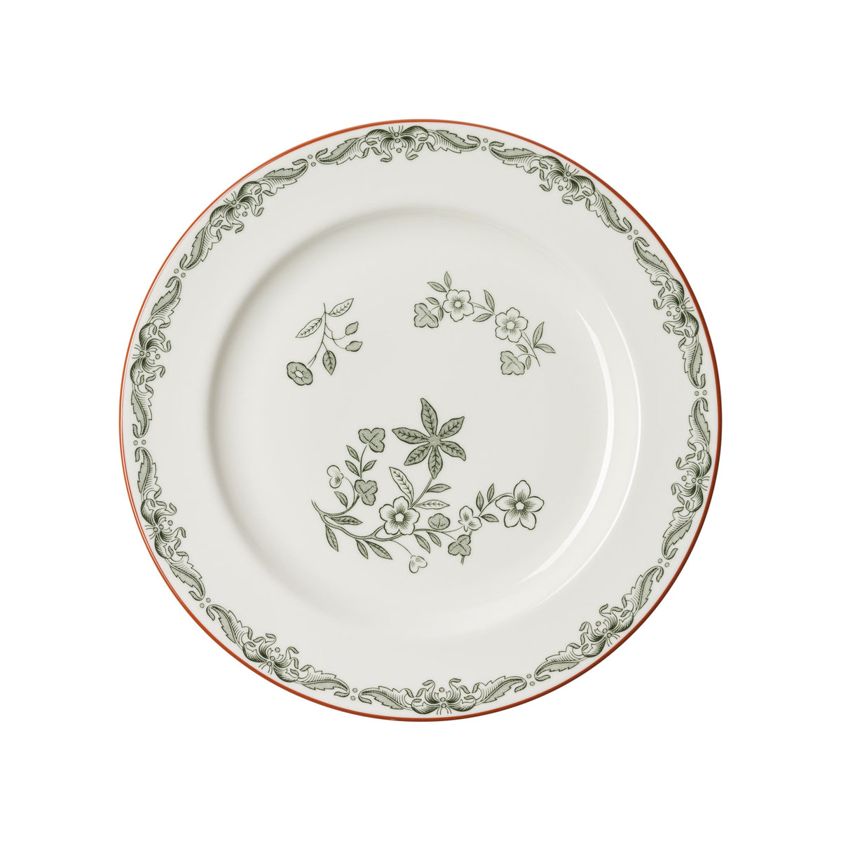 Ostindia tallrik 27cm grön - Ostindia plate 27cm green
