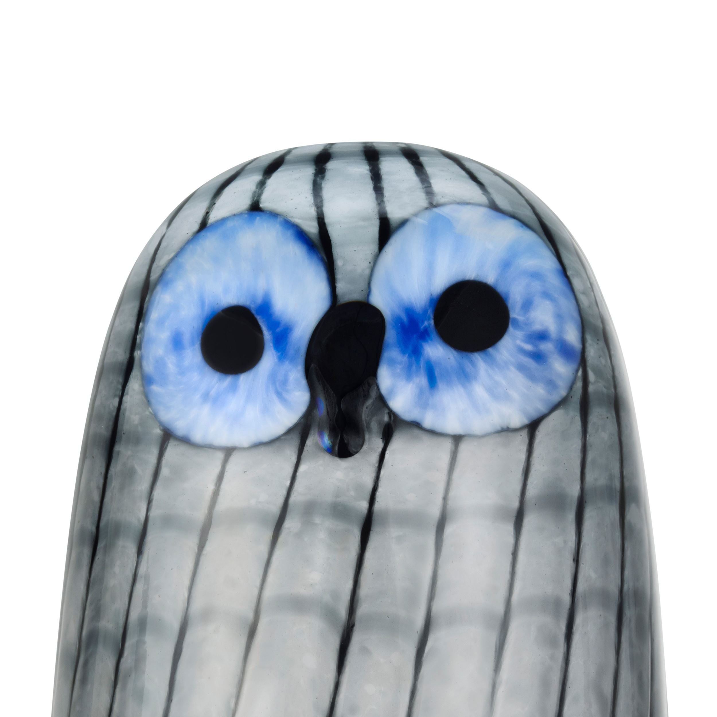 Birds by Toikka Owlet 75x105mm grey | Iittala