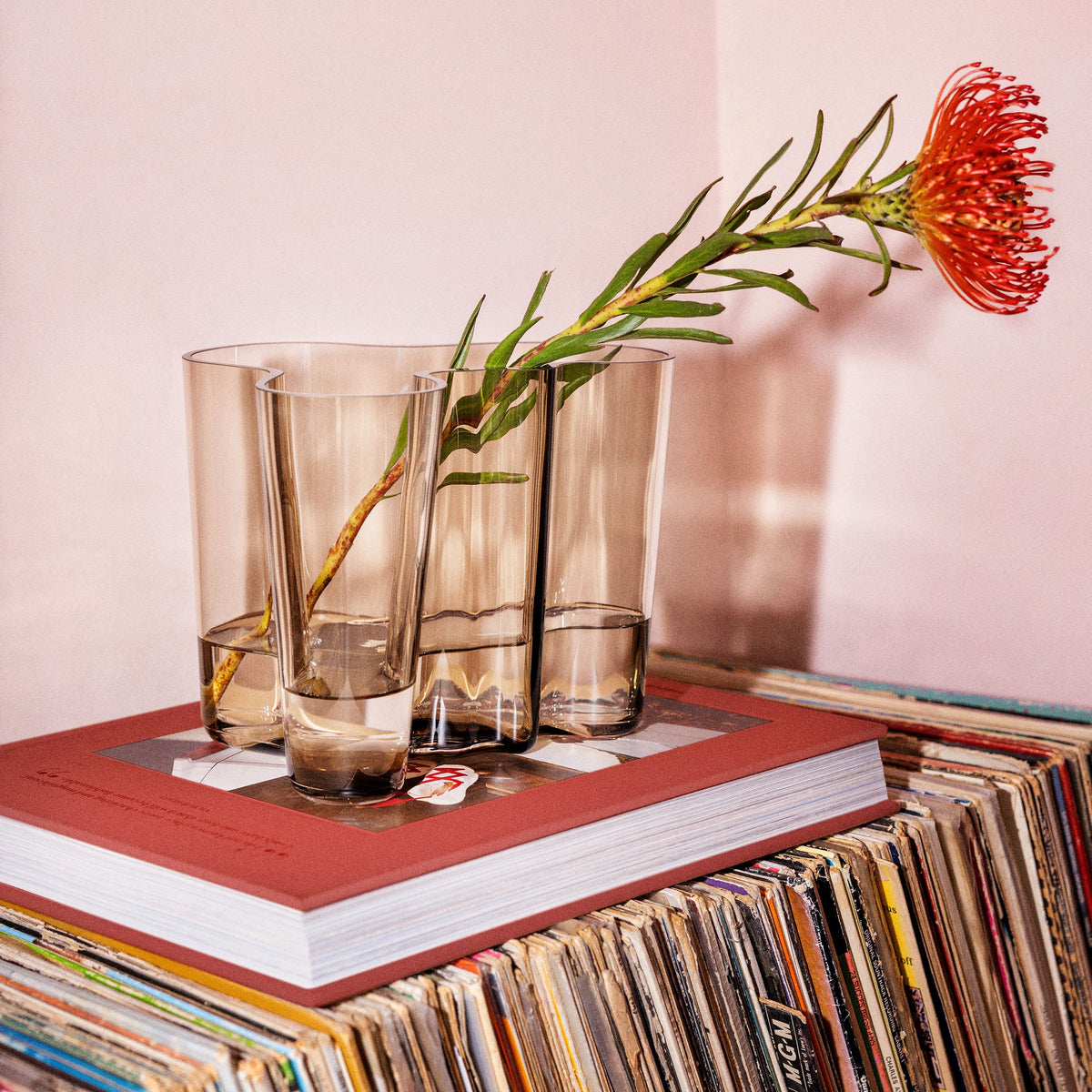 Alvar Aalto Collection vase 140mm linen - Aalto vase 140mm linen wm