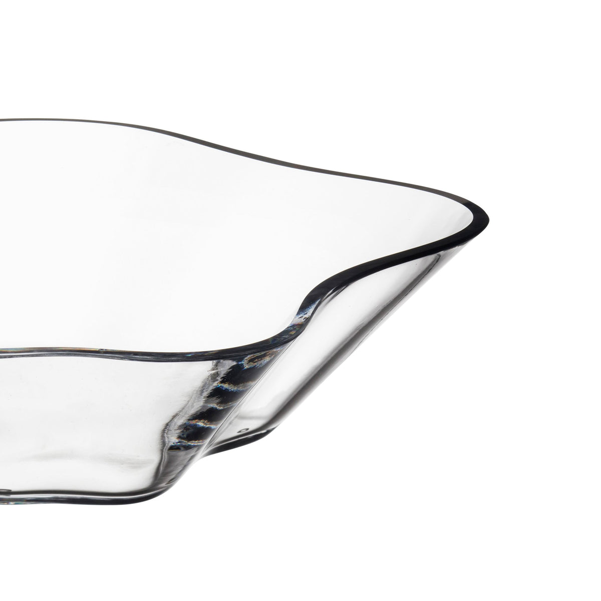 Alvar Aalto Collection Flower bowl 279x75mm clear - Aalto Flower bowl 279x75mm clear