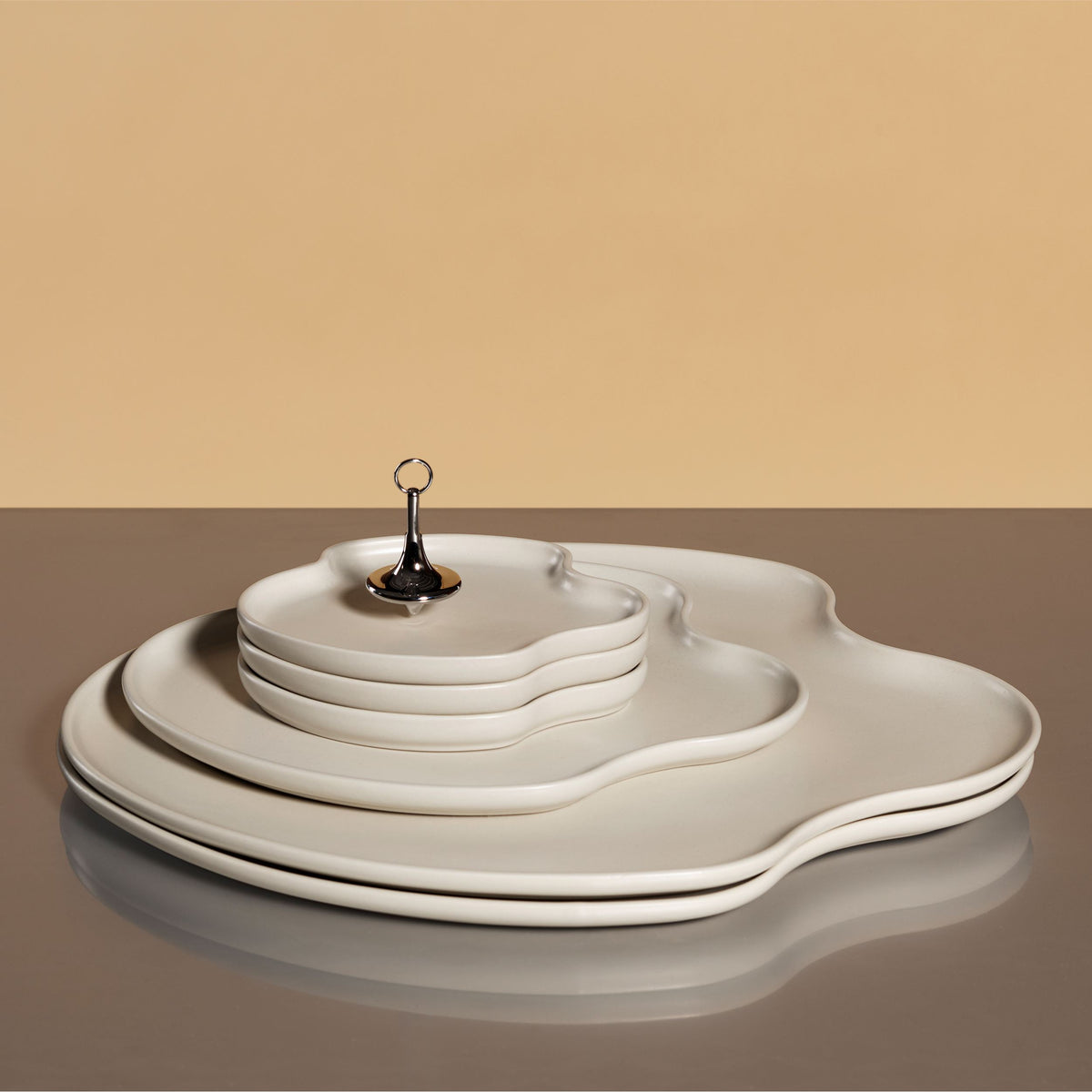 Alvar Aalto -kokoelma alusta 15cm hiekka - Aalto platter 15cm sand