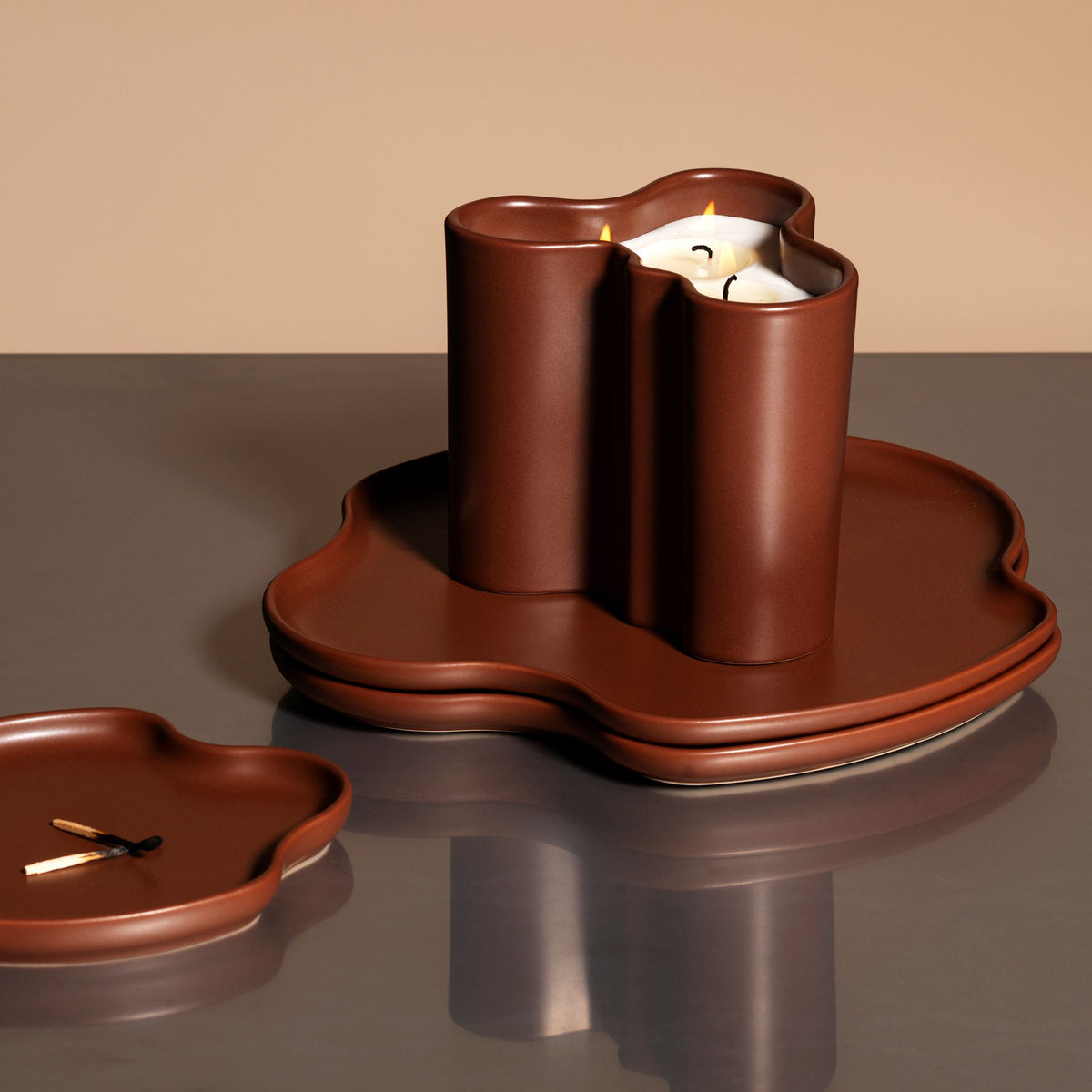 Alvar Aalto -kokoelma alusta 25cm tuli - Aalto platter 25cm fire