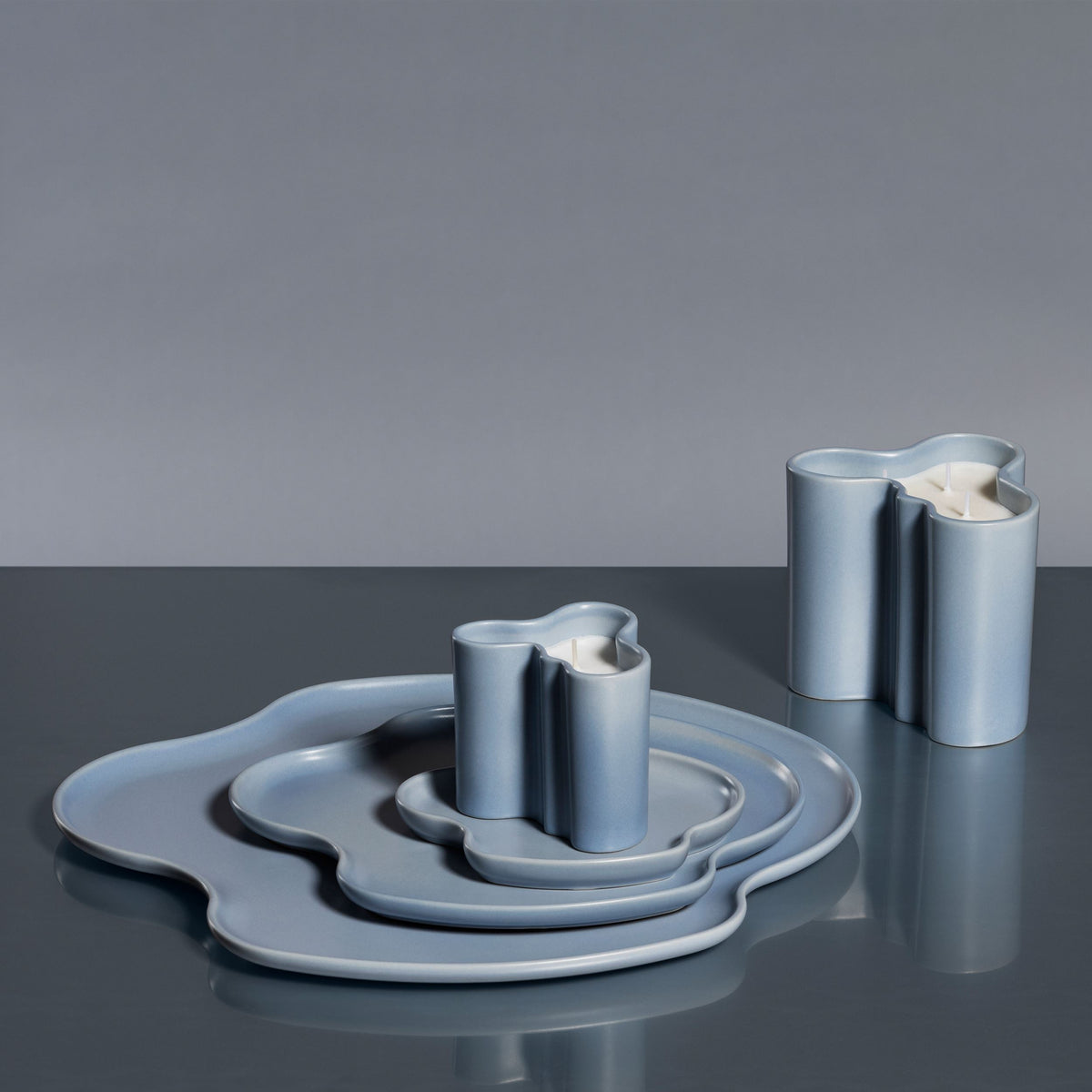 Alvar Aalto -kokoelma alusta 35cm vesi - Aalto platter 35cm water