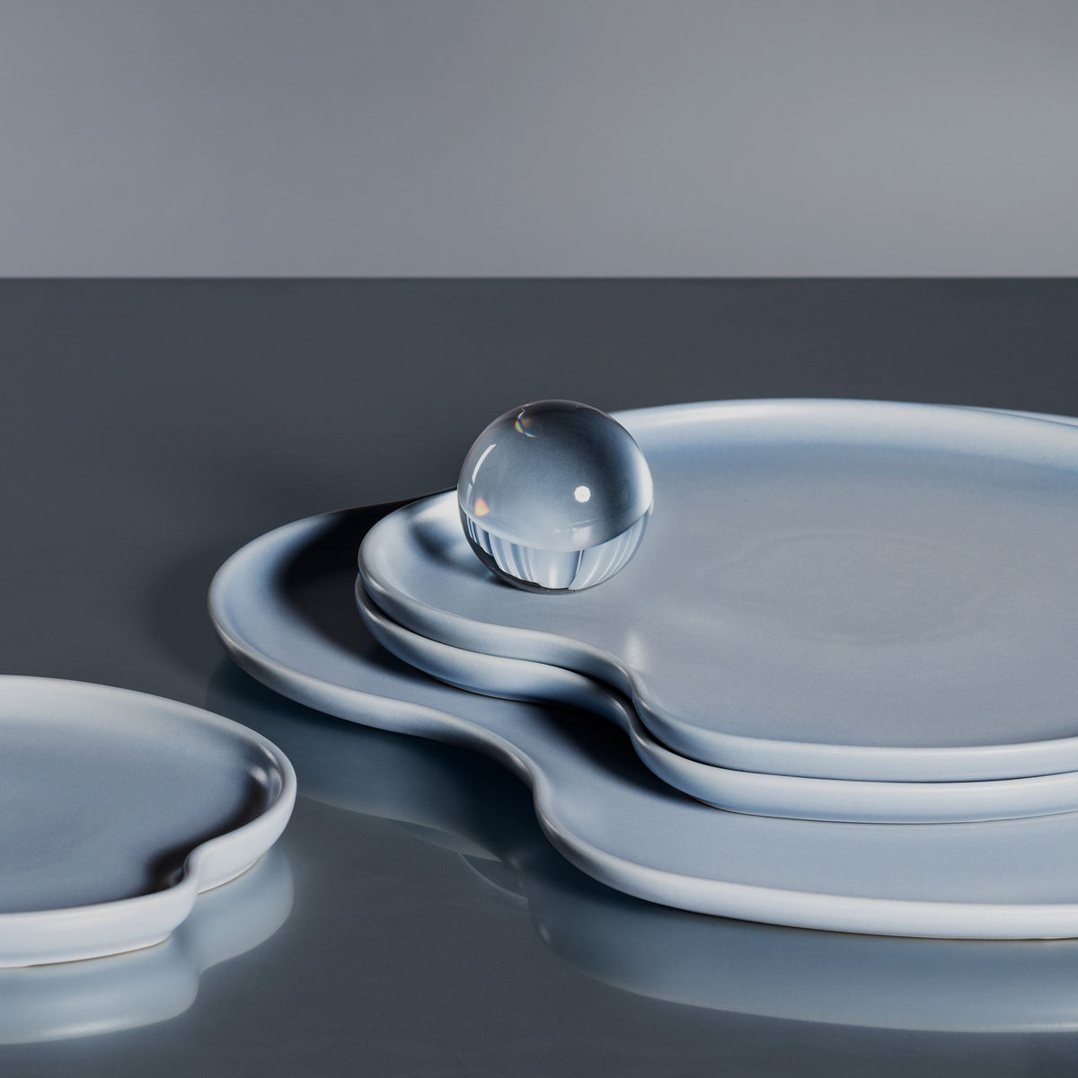 Alvar Aalto -kokoelma alusta 35cm vesi - Aalto platter 35cm water