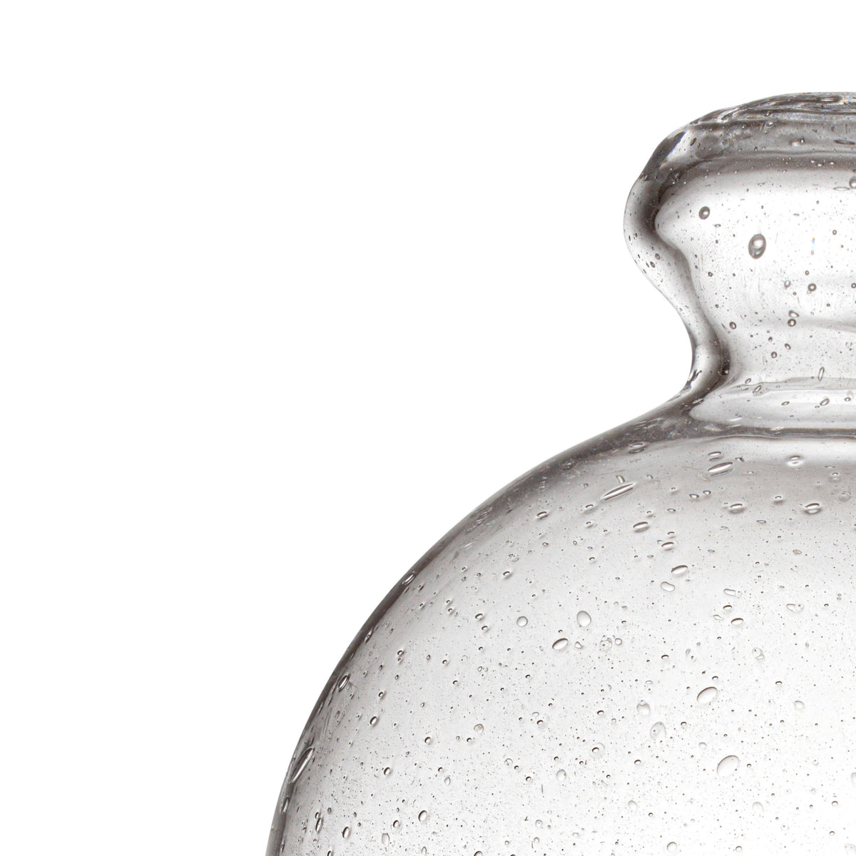 Iittala glazen stolp 160 x 220 mm bubbelglas - Iittala glass dome 160x220 bubble glass