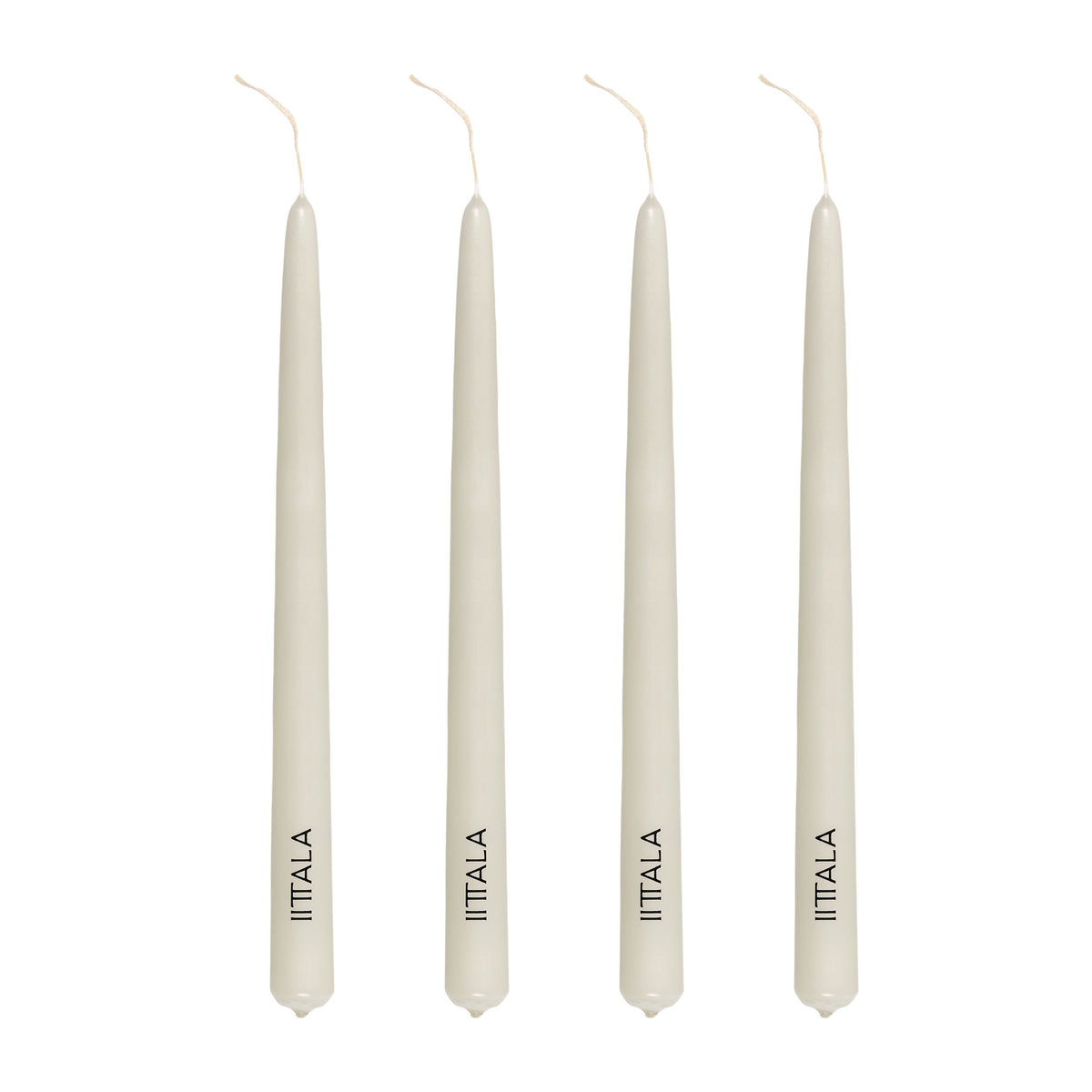 Iittala ljus 28cm sand 4st - Iittala taper candle 28cm sand 4pc