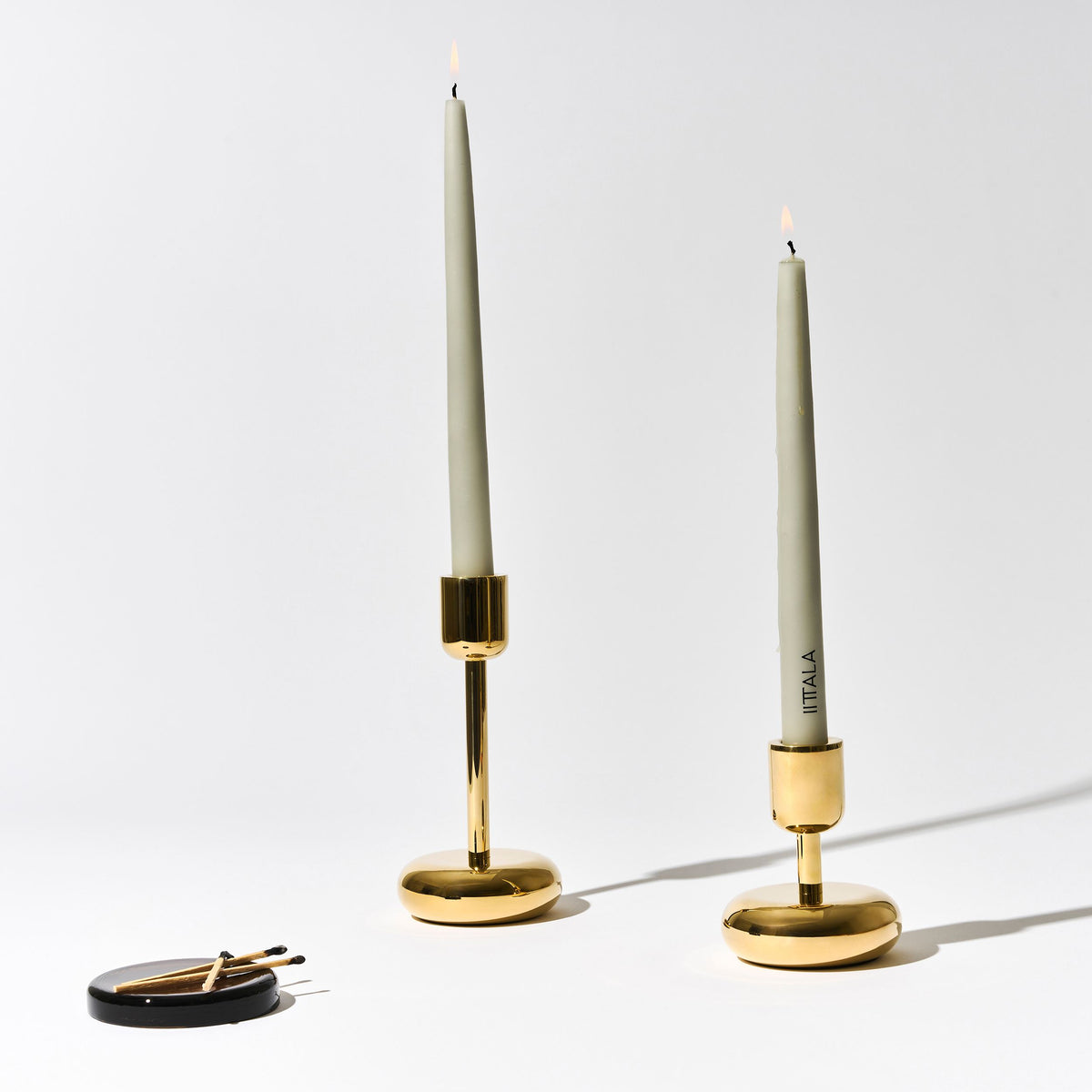 Iittala ljus 28cm sand 4st - Iittala taper candle 28cm sand 4pc