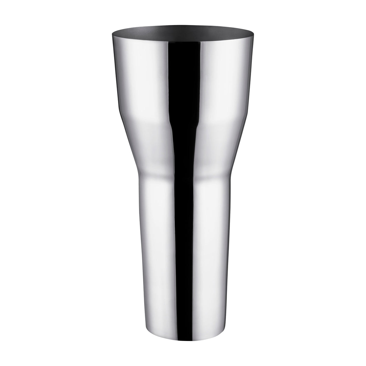 Solare vaas hoog 120 x 260 mm staal - Solare vase tall 120x260mm steel