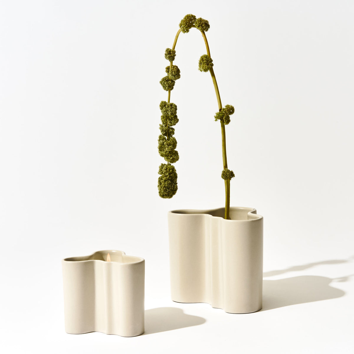 Alvar Aalto Collection doftljus 11cm sand - Aalto scented candle 11cm sand