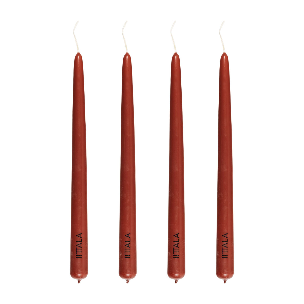 Iittala dinerkaars 28 cm vuur 4 stuks - Iittala taper candle 28cm fire 4pc
