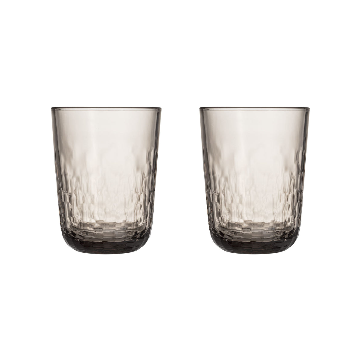 Mainio drinking glass 40 cl mocha 2 pcs - Mainio tumbler 40cl mocha 2pc