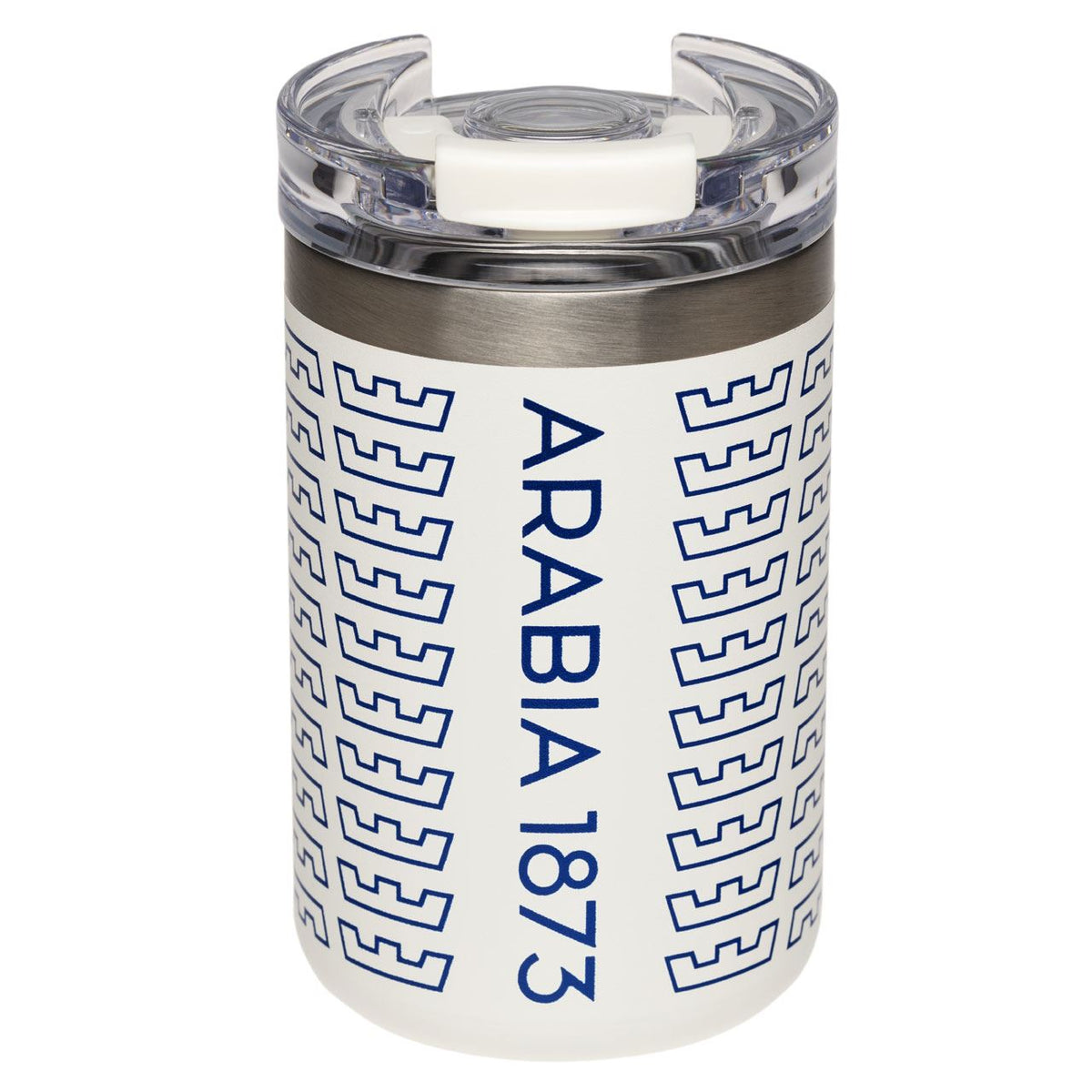 Arabia 1873 thermos 350ml Crowns white