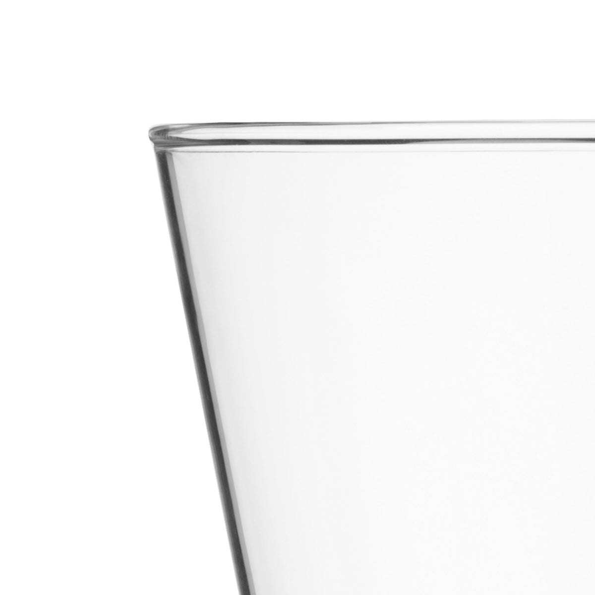 Kartio maljakko 220mm kirkas - Kartio vase 220mm clear
