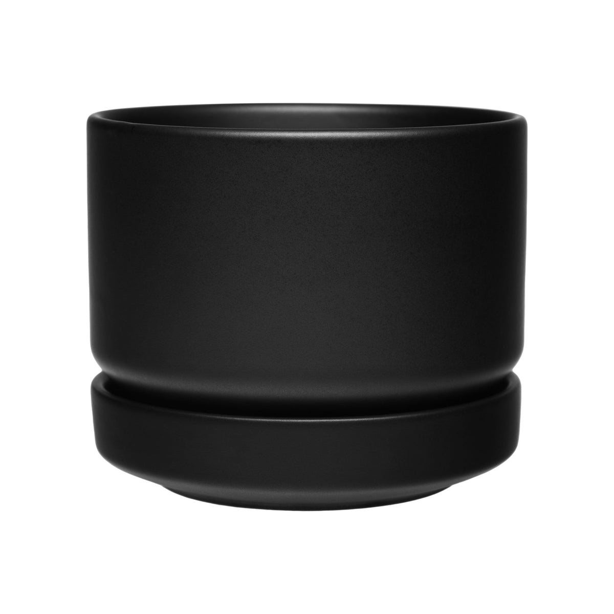 Arabia plant pot SN 11cm matte black - Arabia plant pot SN 11cm black matt