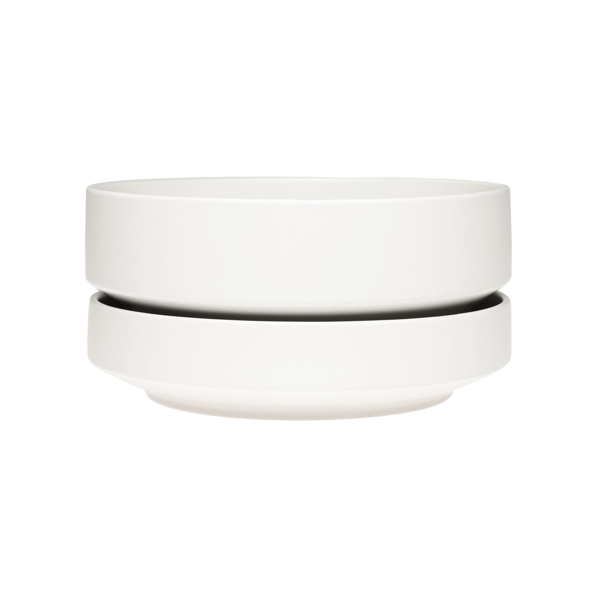 Arabia kruka SN 22cm låg matt vit - Arabia plant pot SN 22cm low white matt