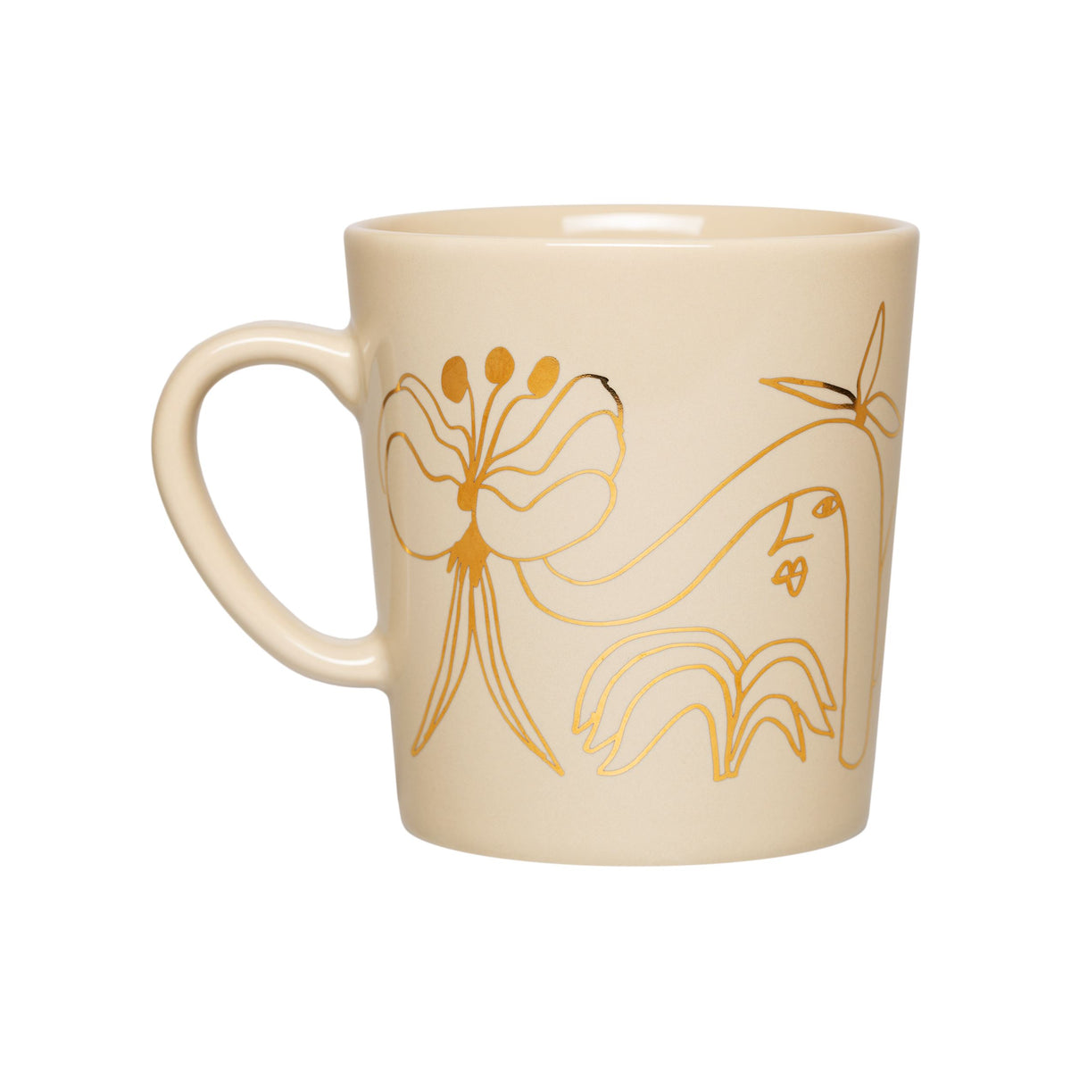 Puutarhurit mug 0,3L sand gold