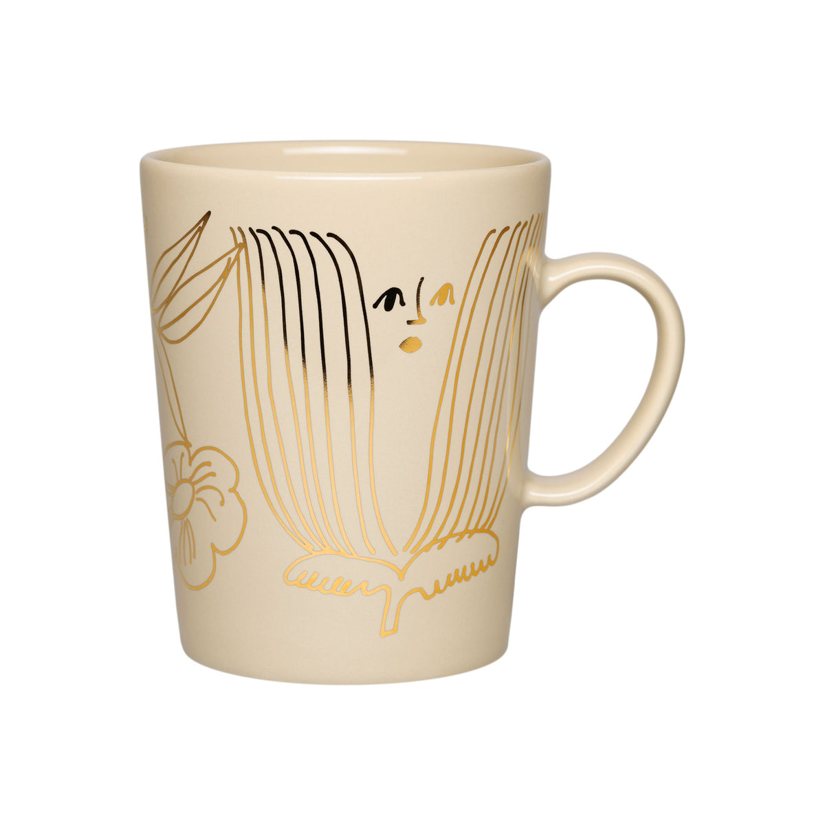Puutarhurit mug 0,5L sand gold