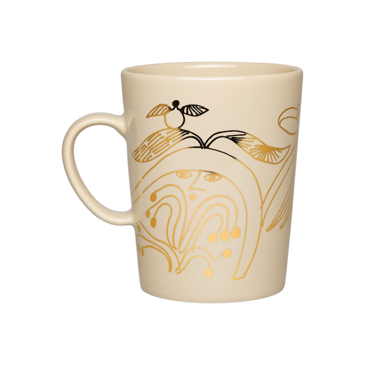 Puutarhurit mug 0,5L sand gold