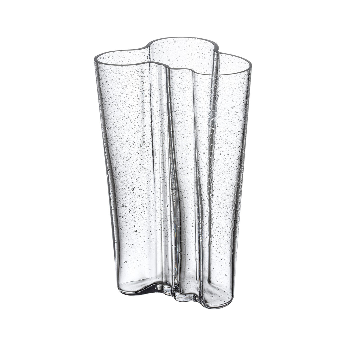 Aalto vaas 201 mm bubbelglas helder