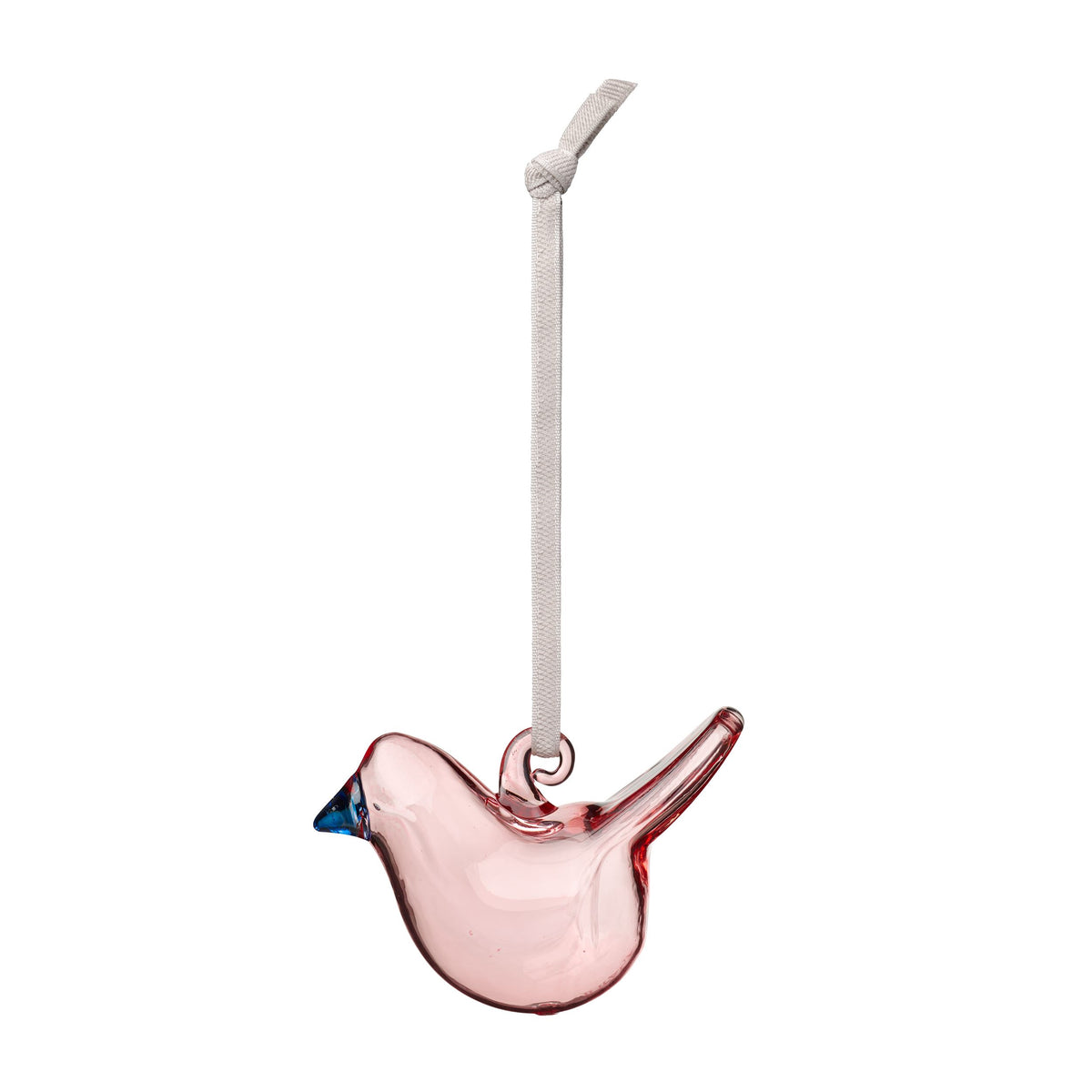 Iittala glazen minivogels roze set van 3 - Iittala mini glass birds rose 3pc
