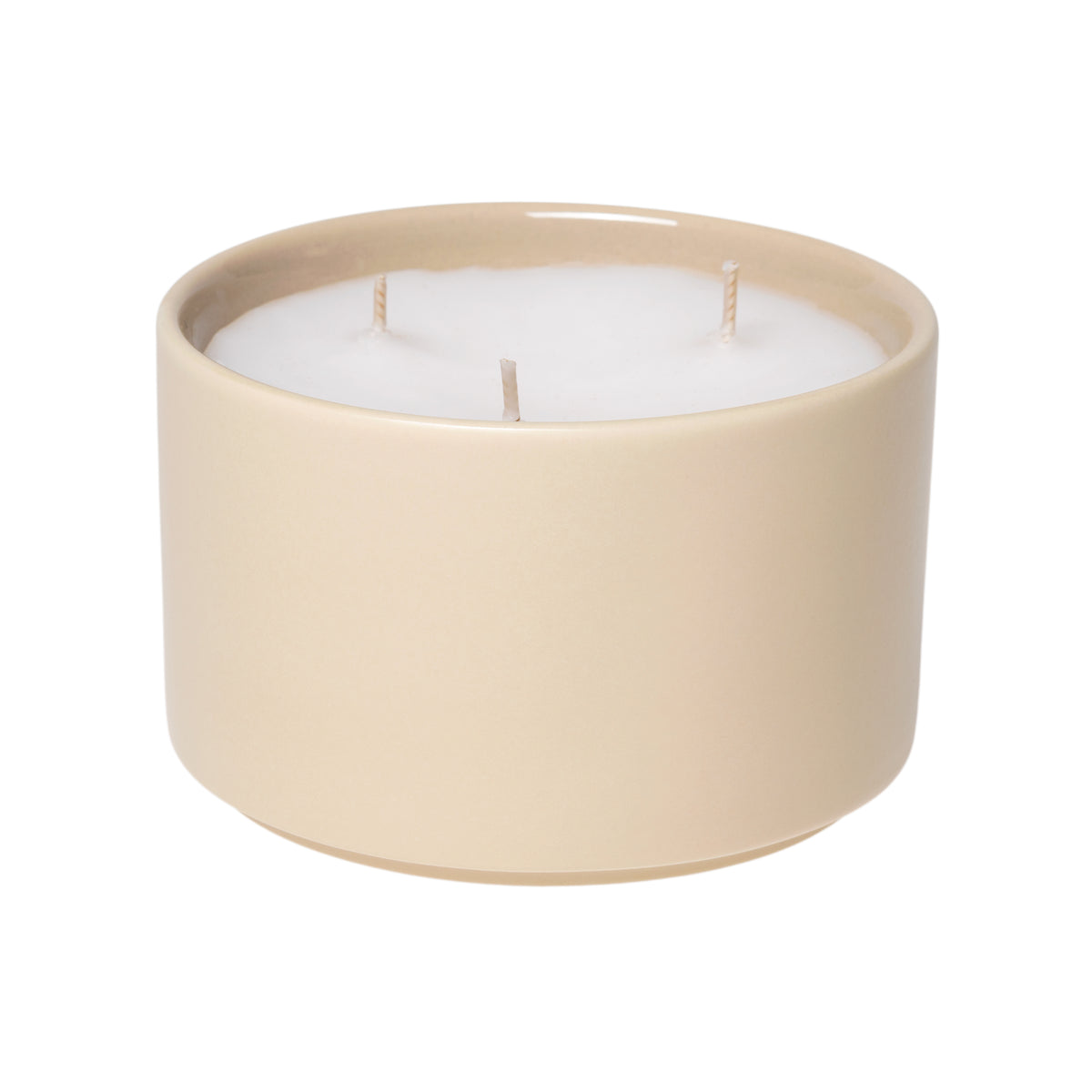Kirnu ljus 11x7cm beige - Kirnu candle 11x7cm beige